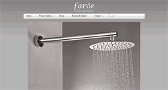 Desktop Screenshot of faroe.com.au